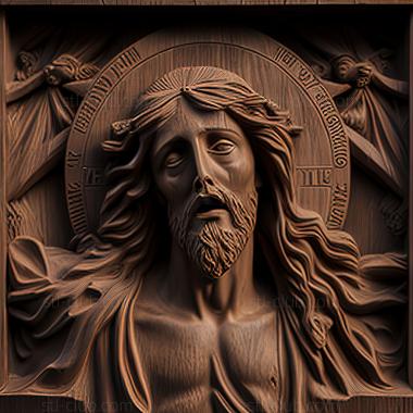 3D model st jesus (STL)